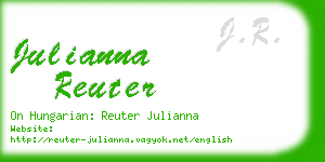 julianna reuter business card